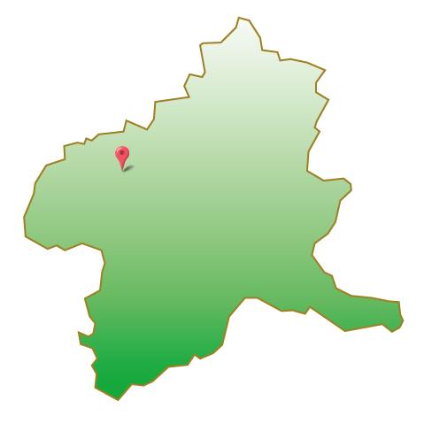 群馬県吾妻郡中之条町地図