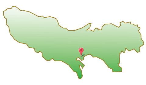 東京都稲城市地図